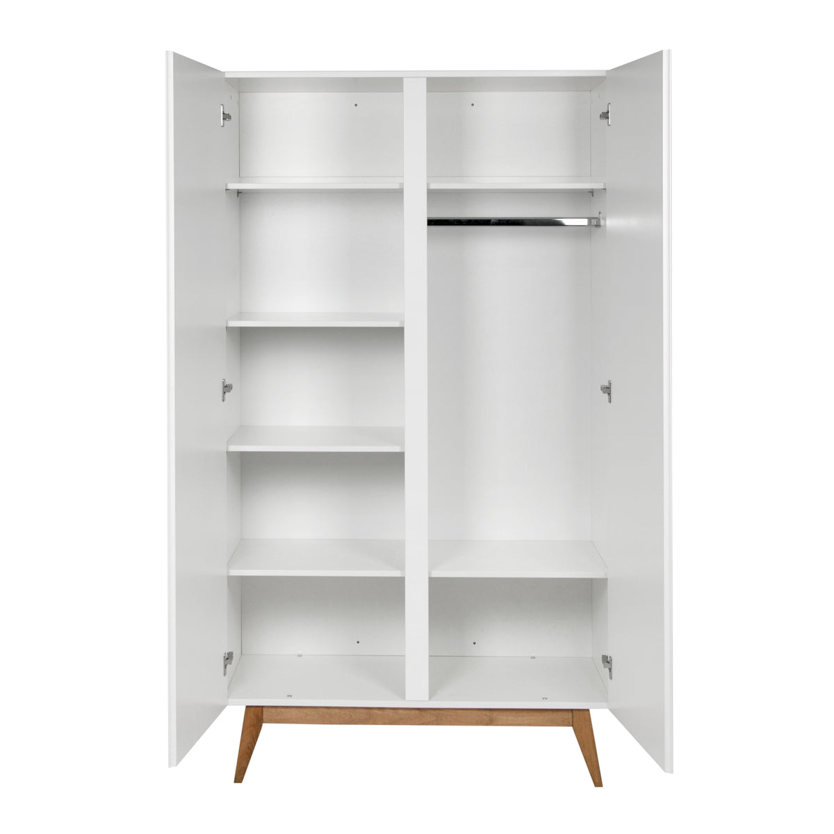 Quax Trendy Kleiderschrank 2-türig white