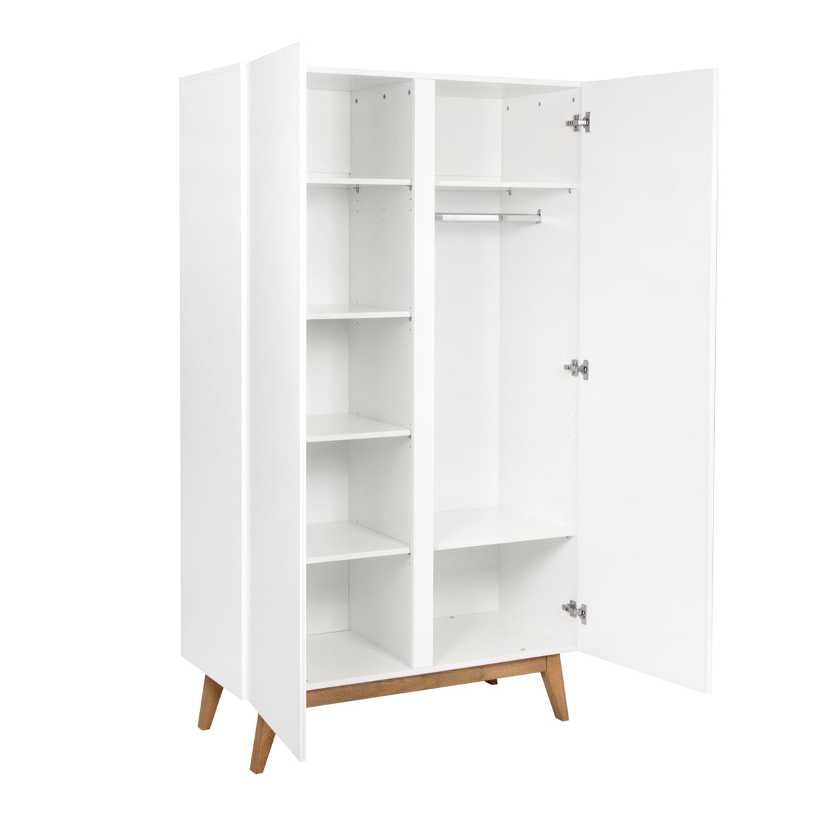 Quax Trendy Kleiderschrank 2-türig white