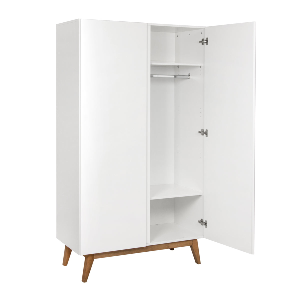 Quax Trendy Kleiderschrank 2-türig white