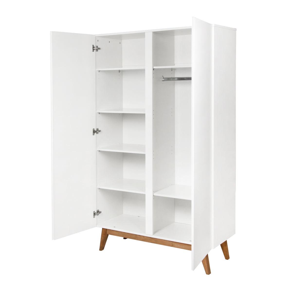 Quax Trendy Kleiderschrank 2-türig white