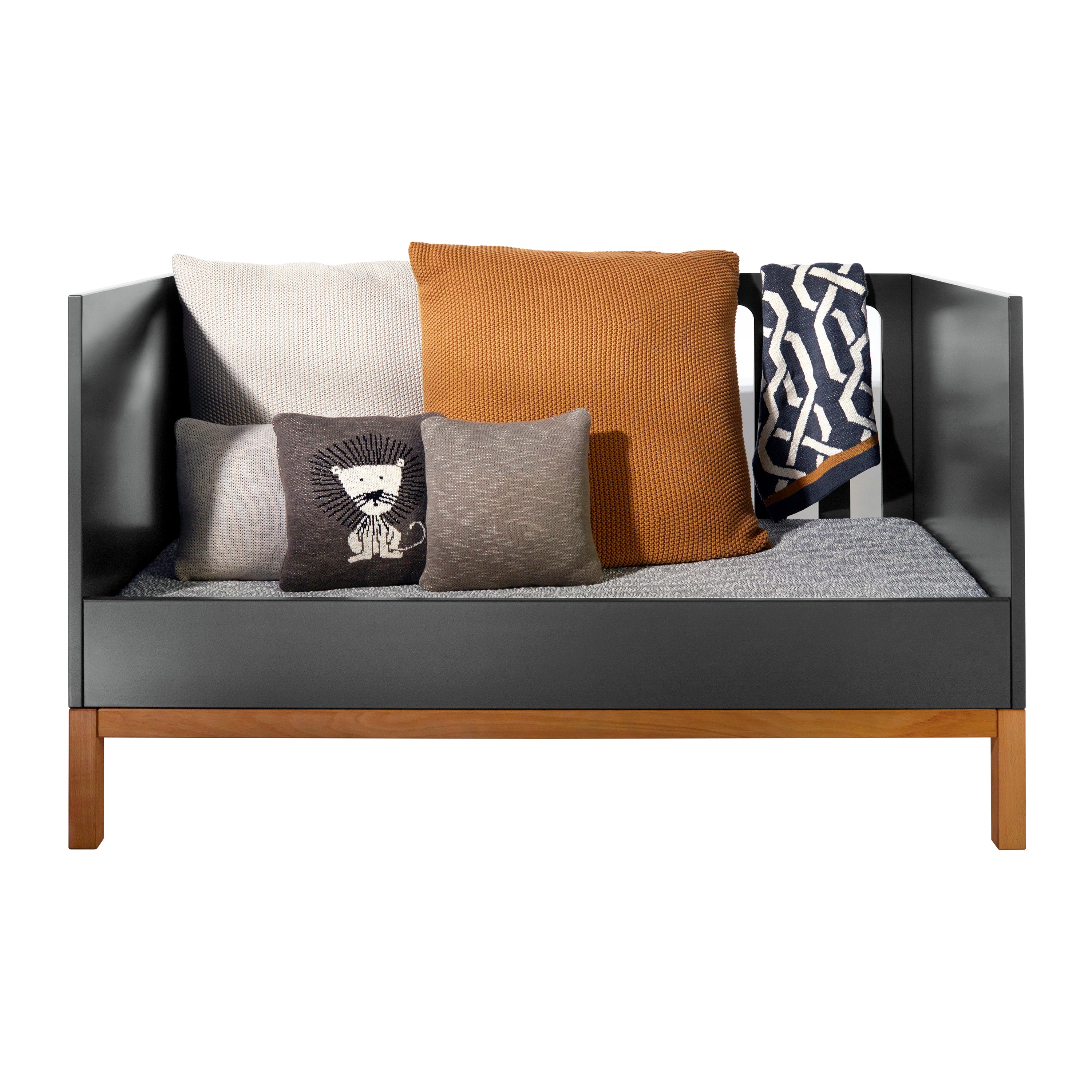 Quax Kuschelkissen 30 x 30cm gestrickt