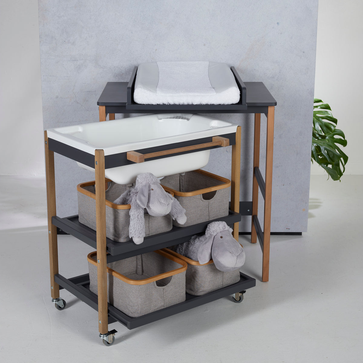 Quax Bade-Wickel-Kombination Smart moonshadow-naturel