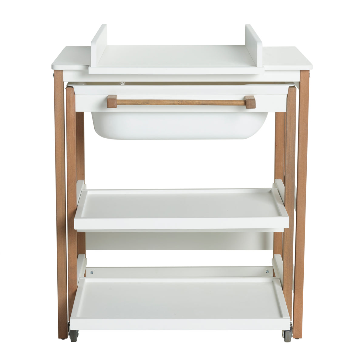 Quax Bade-Wickel-Kombination Smart white-natural