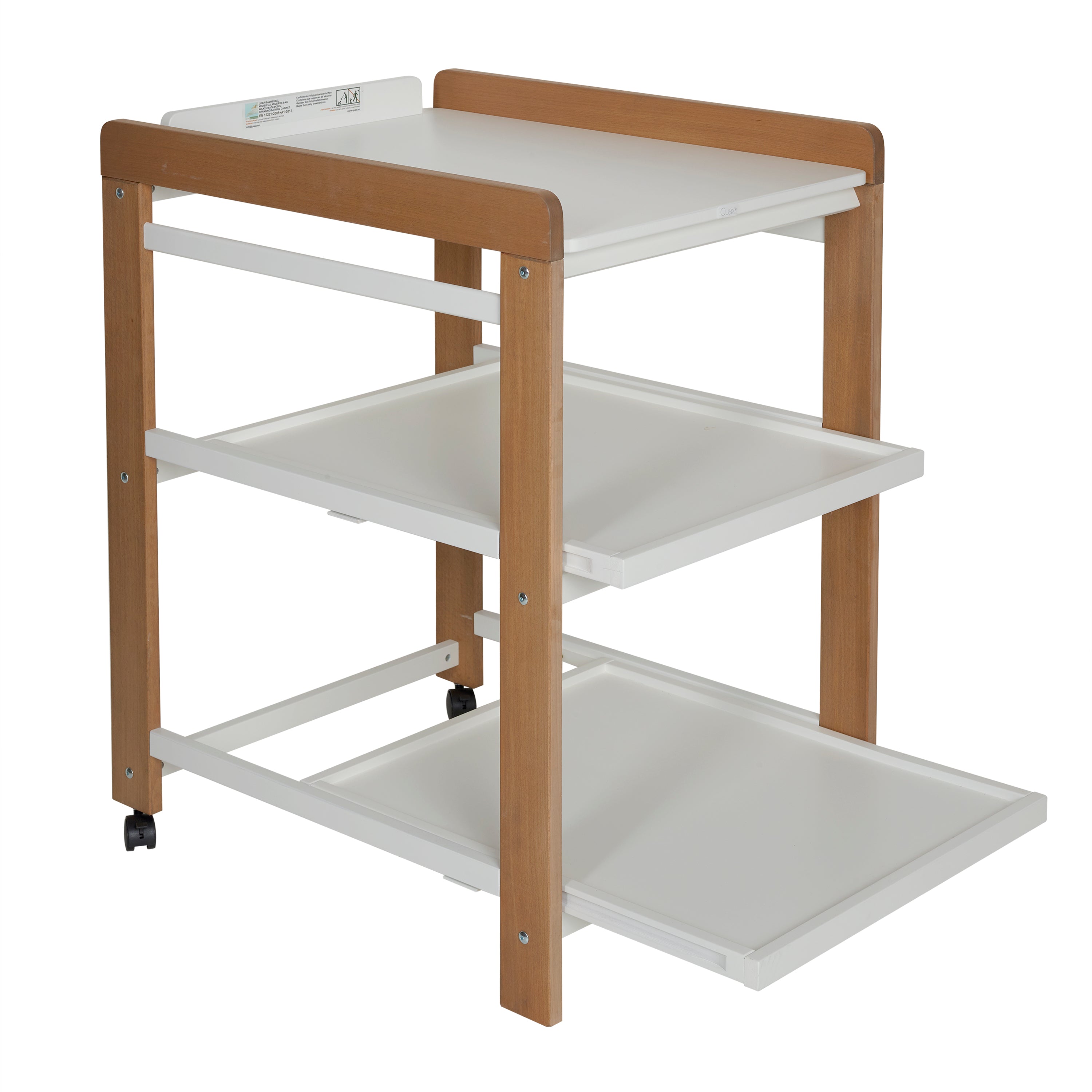 Quax Wickeltisch Comfort white-naturel