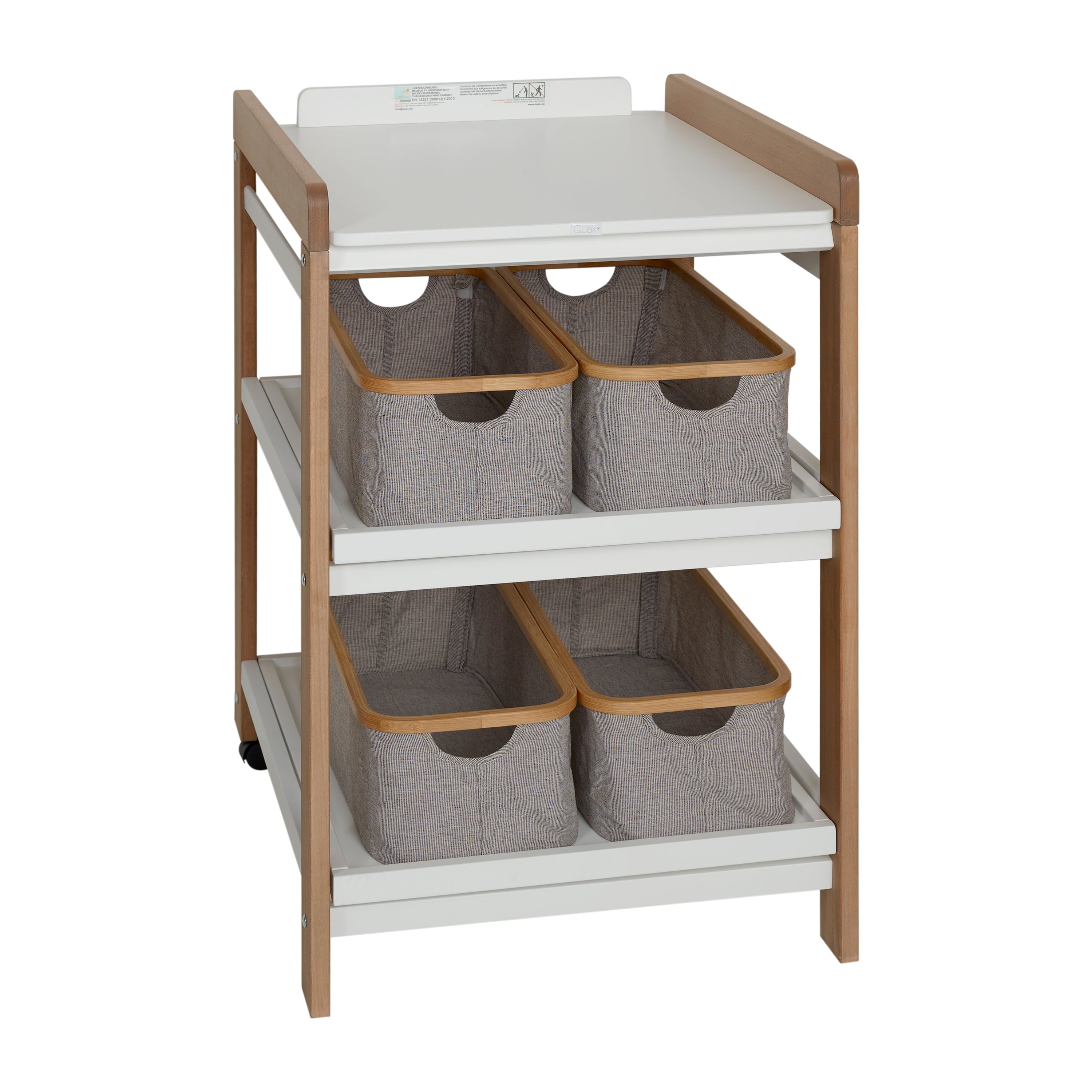 Quax Wickeltisch Comfort white-naturel