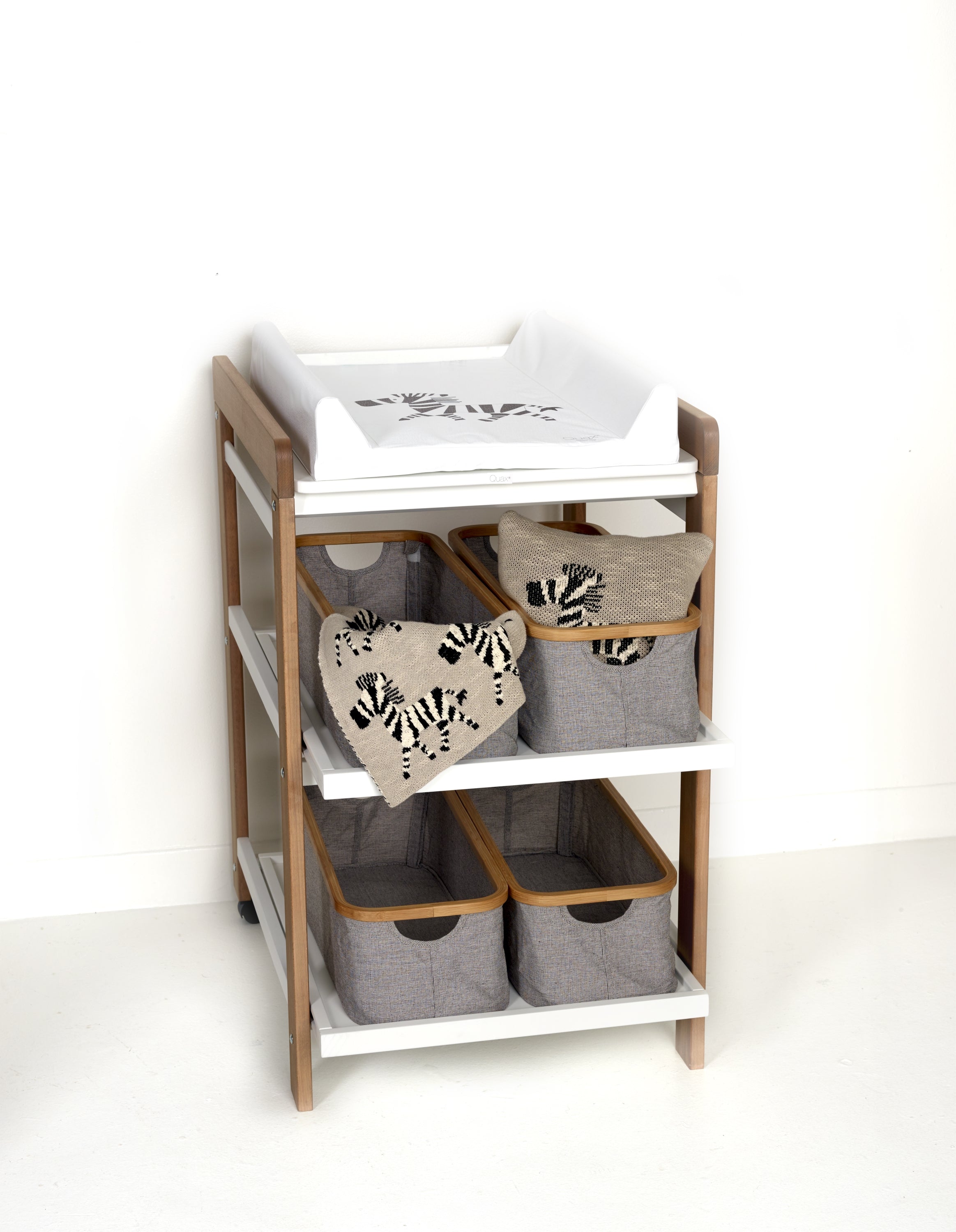Quax Wickeltisch Comfort white-naturel