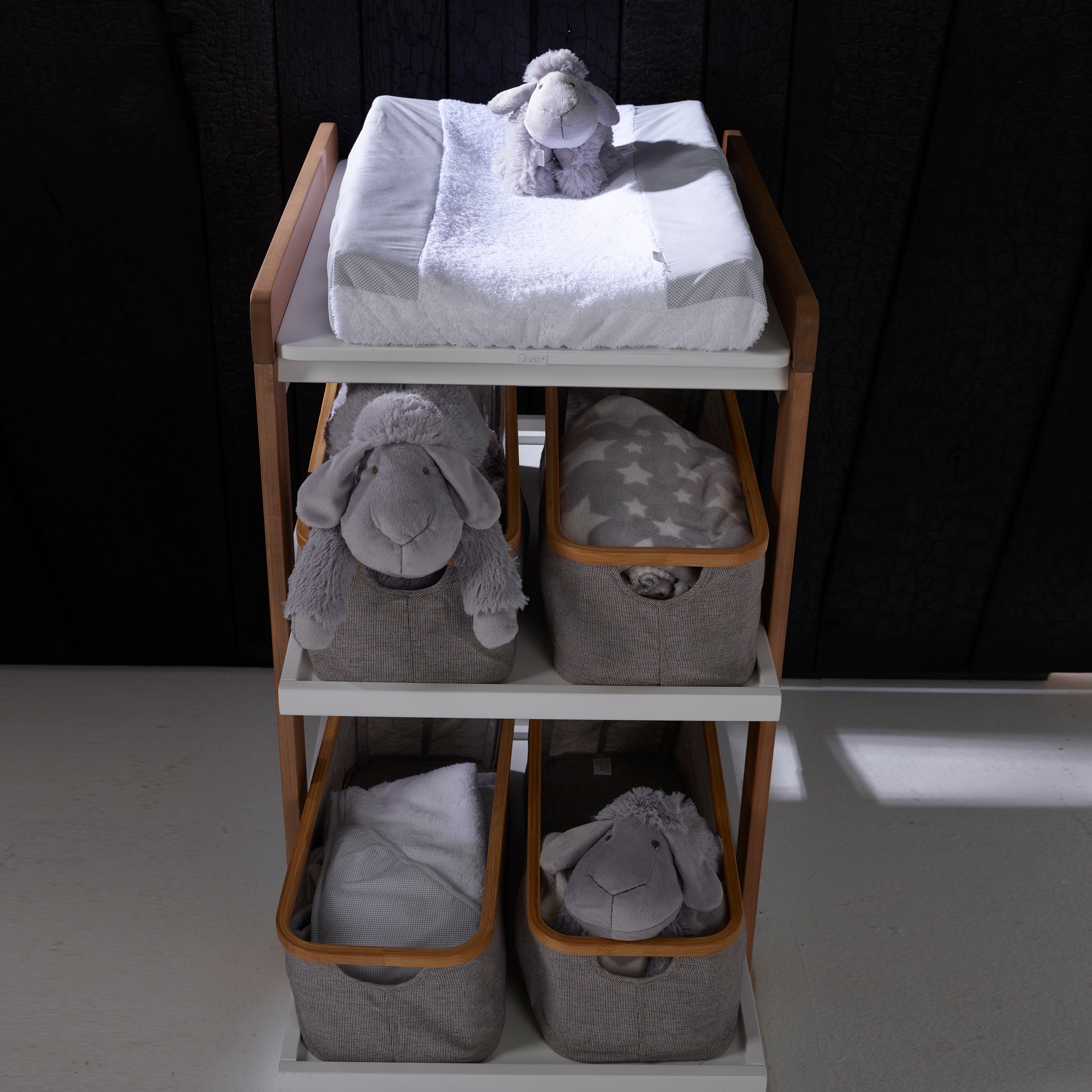 Quax Wickeltisch Comfort white-naturel