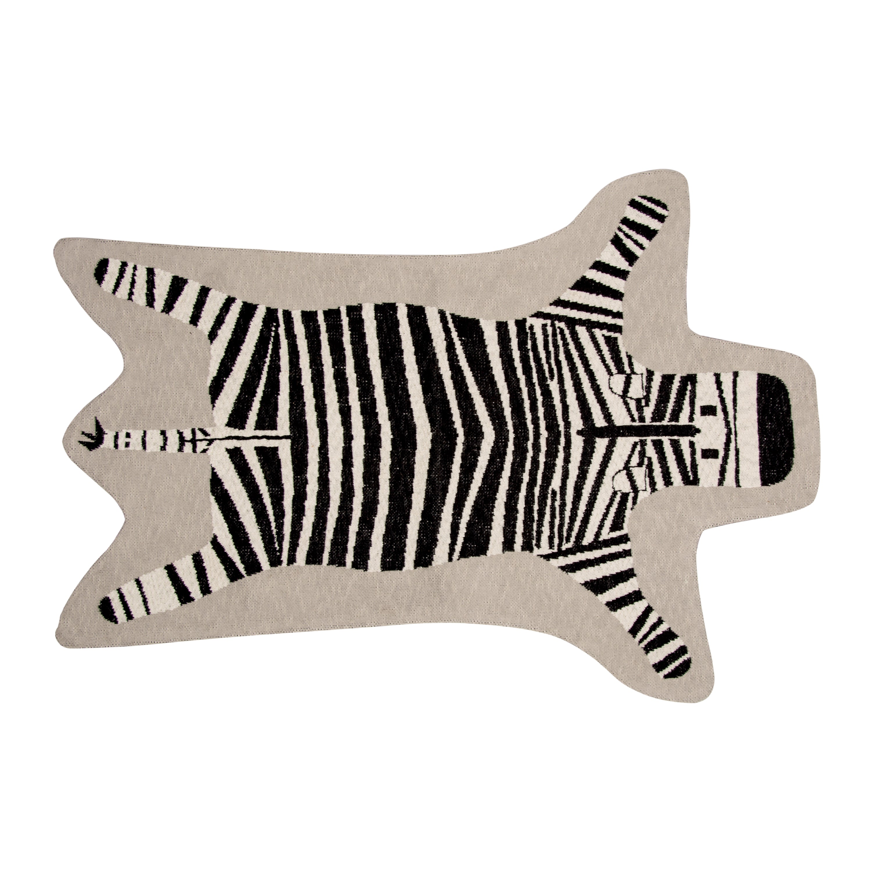 Quax Teppich Zebra 132 x 97 cm