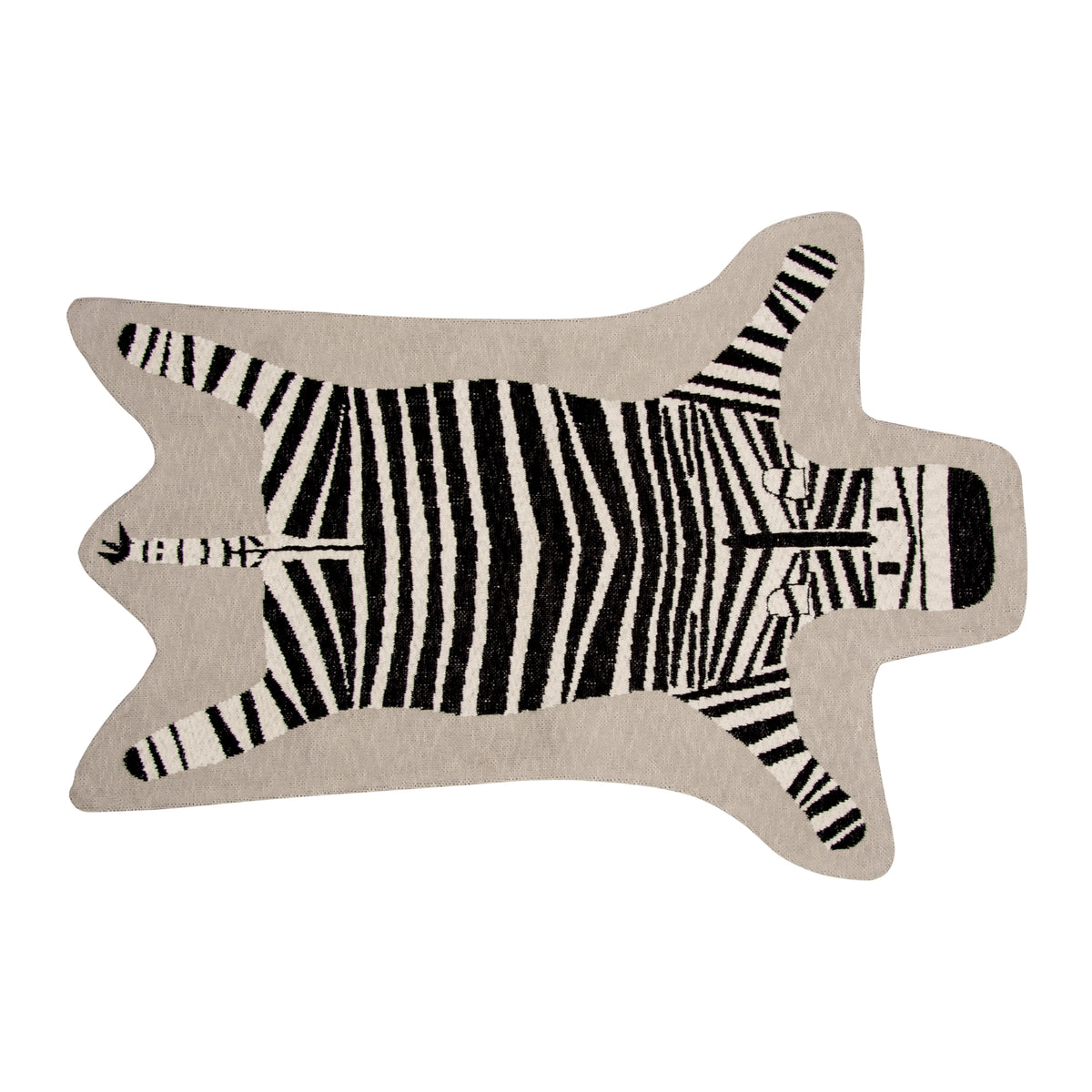 Quax Teppich Zebra 132 x 97 cm