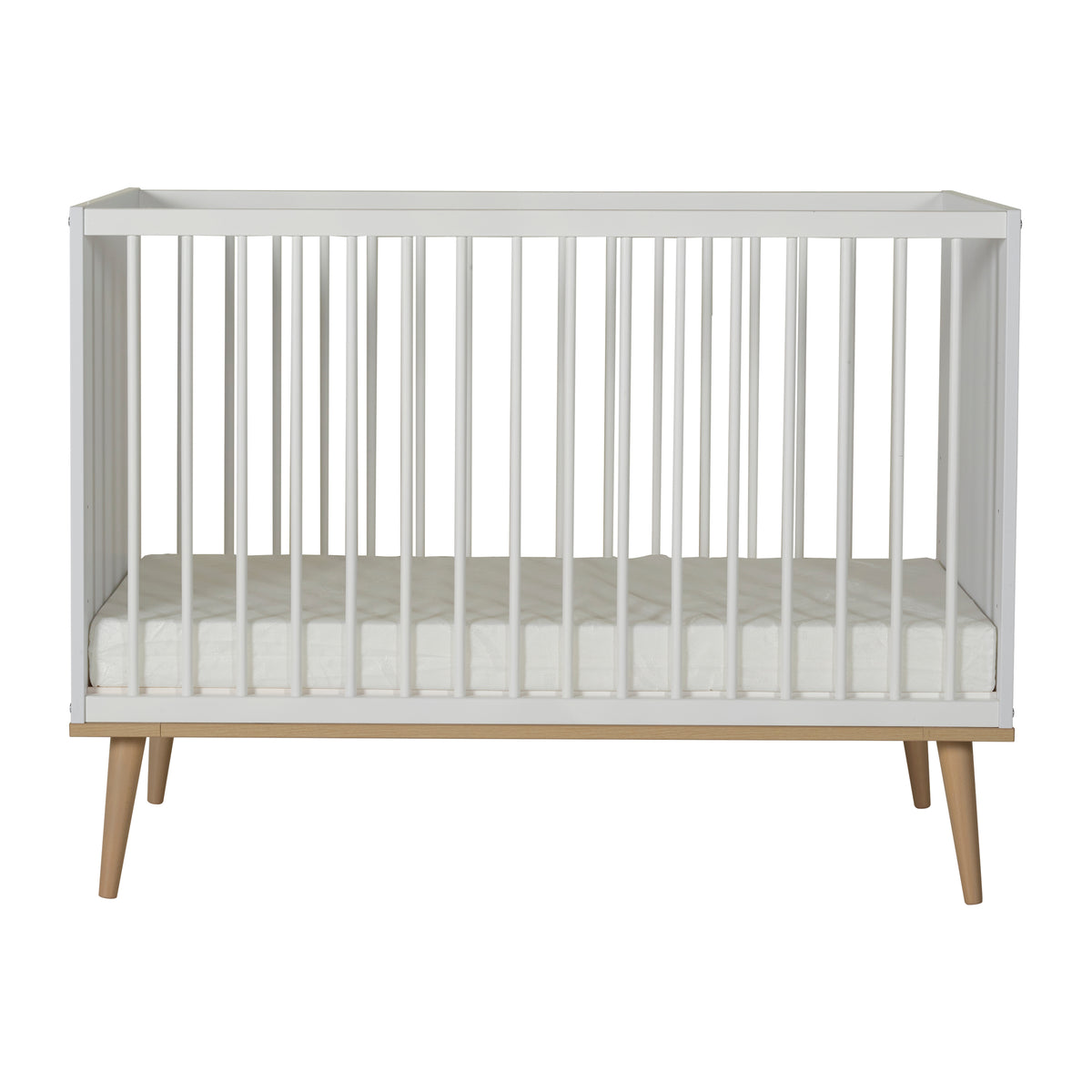 Quax Flow Kinderbett 60 x 120 cm white
