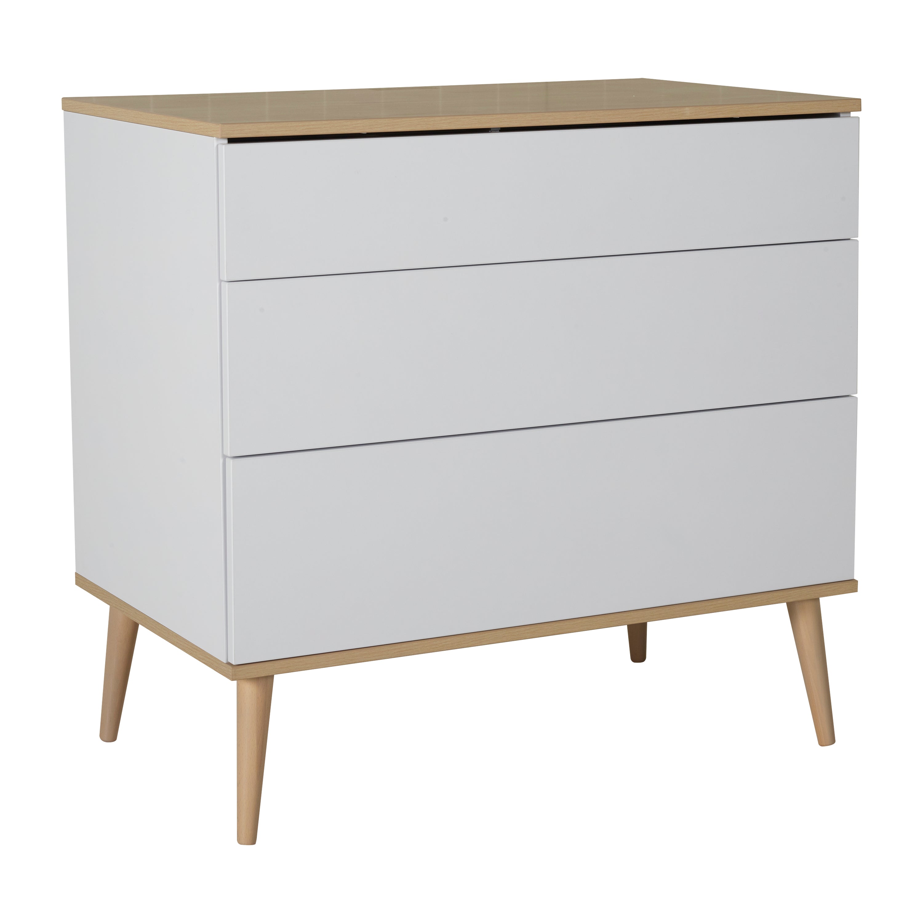 Quax Flow Wickelkommode inkl. Wickelaufsatz white