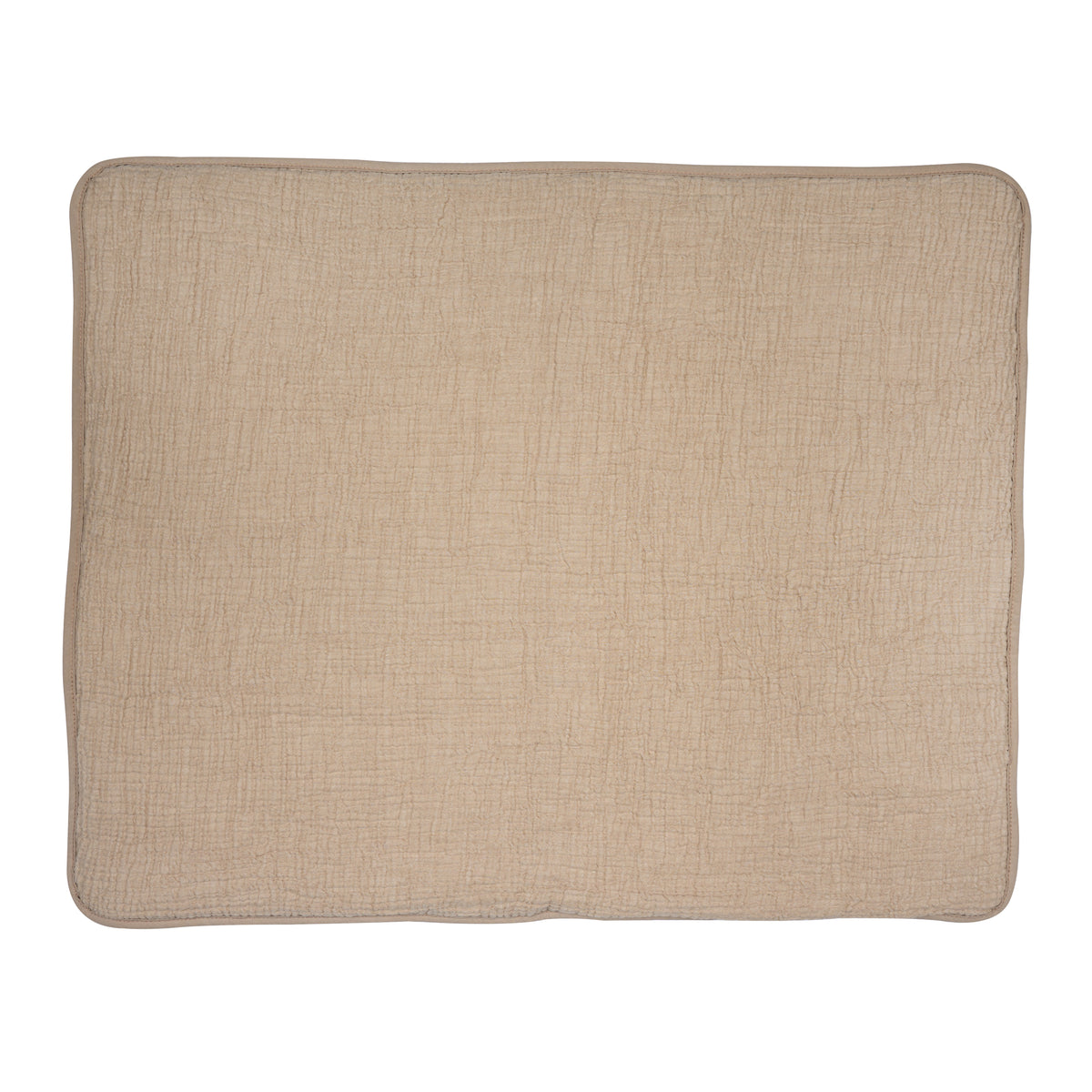 Quax Natural Babydecke 80 x 65 cm Wintermusselin clay