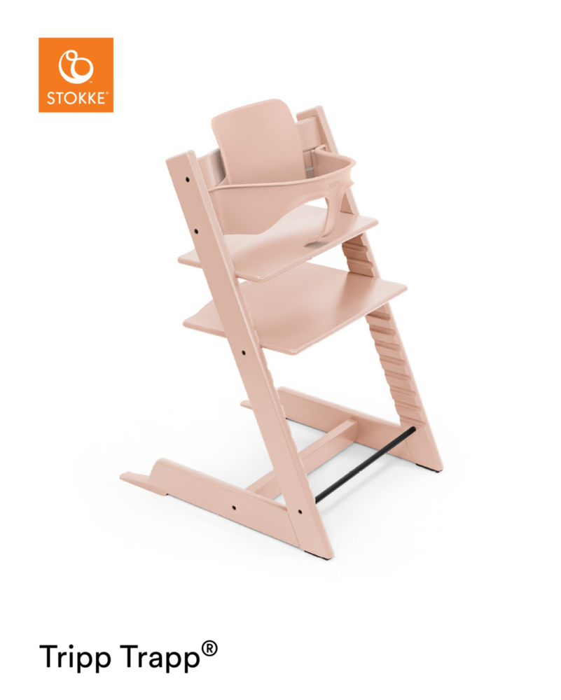 Stokke Tripp Trapp Hochstuhl mit Babyset und Kissen