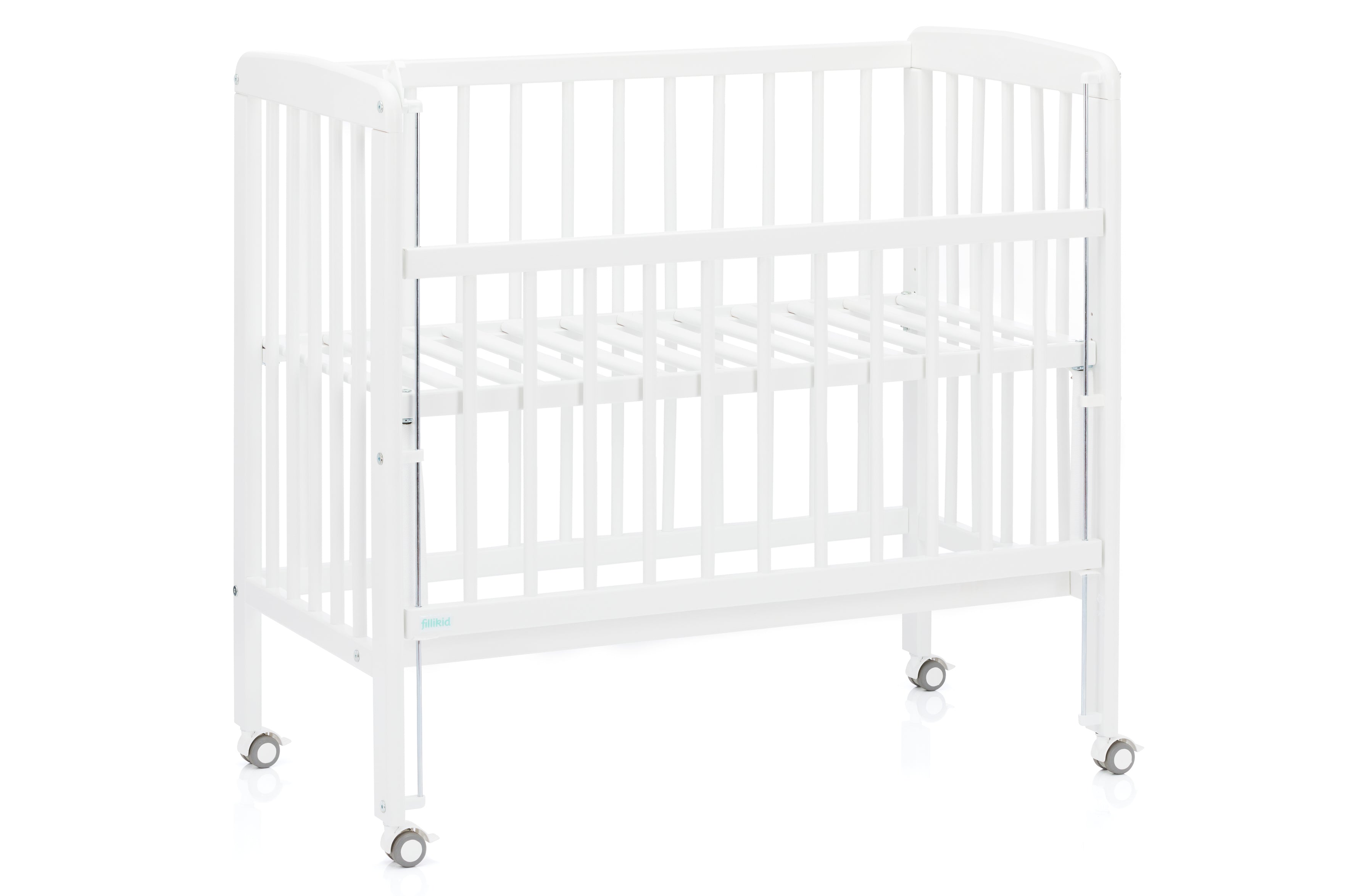 Fillikid Beistellbett 90x45 cm Nino weiss