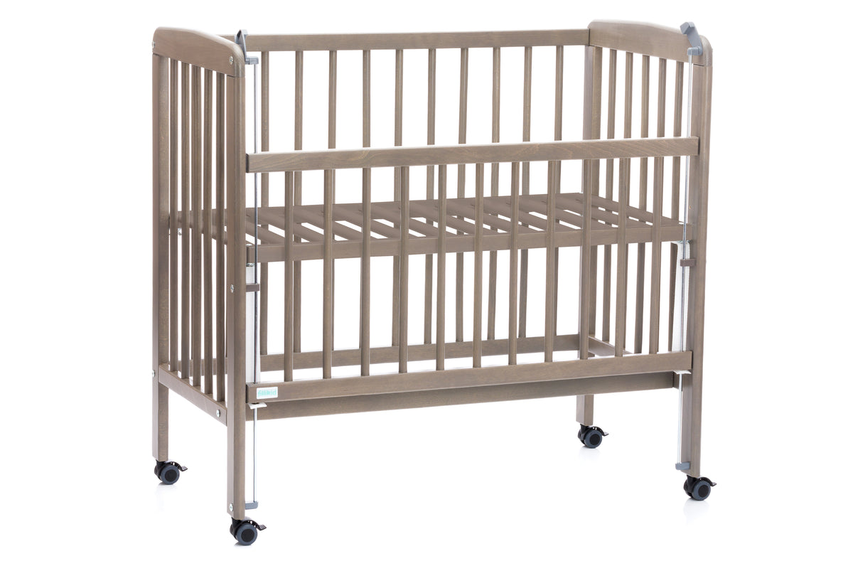 Fillikid Beistellbett 90x45 cm Nino grau