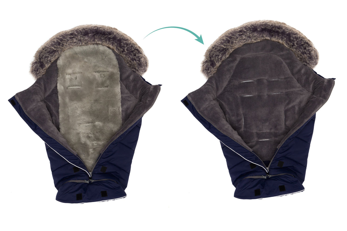 Fillikid Winterfusssack Mavensi navy