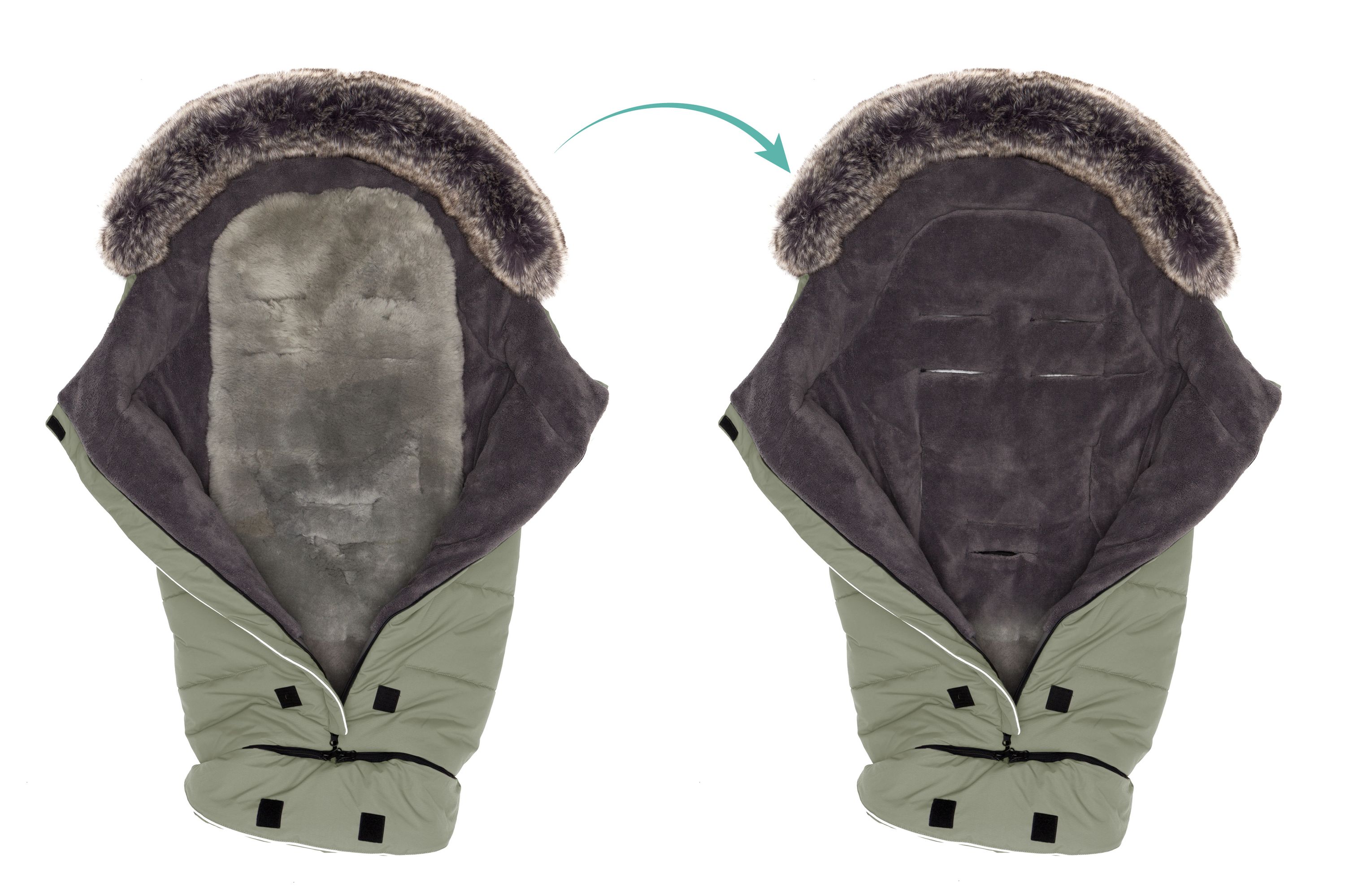 Fillikid Winterfusssack Mavensi salbei
