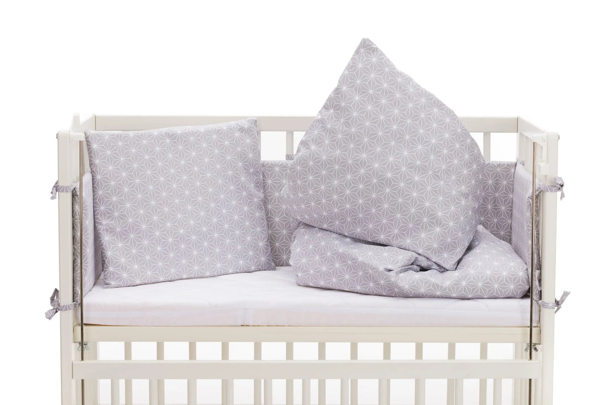 Fillikid Bettset Luxe für Bett Nino 555- Cube grey