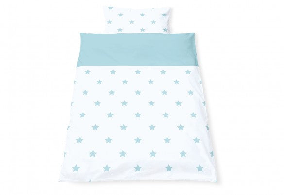 Wendebettwäsche für Kinderbetten 'Sternchen' 2-tlg.