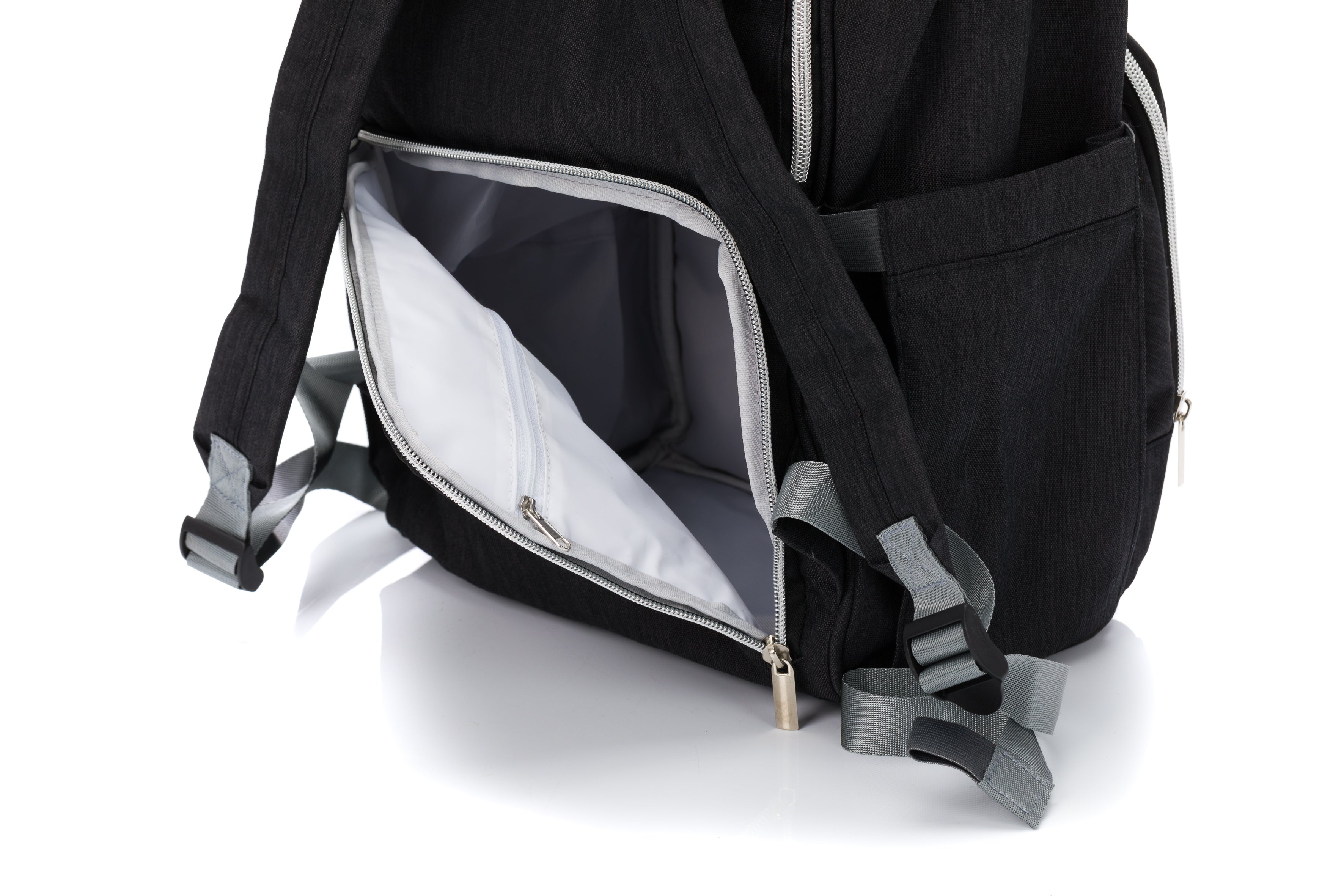 fillikid wanderrucksack Fillikid Wickelrucksack Paris melange schwarz – Margaretha's Bébé- & Kinderparadies AG