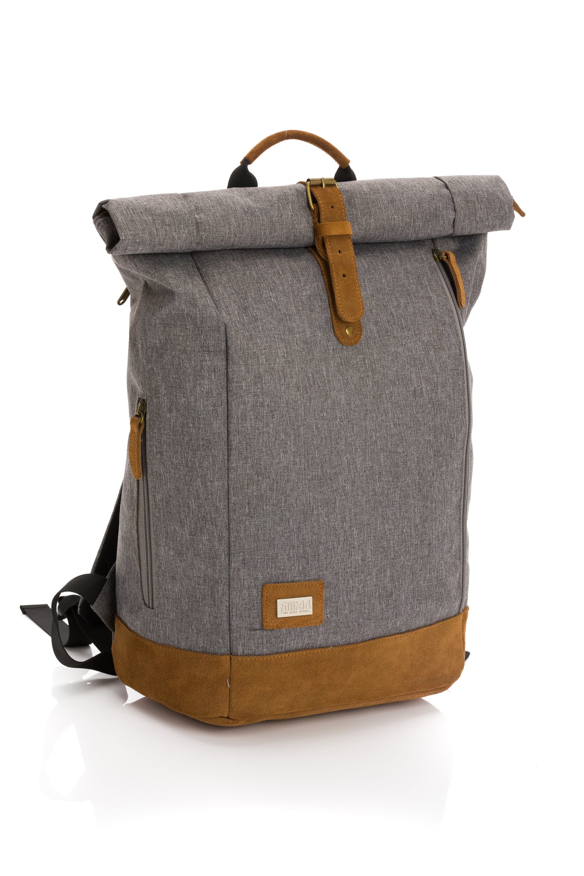 Fillikid Wickelrucksack Berlin mit Echtleder