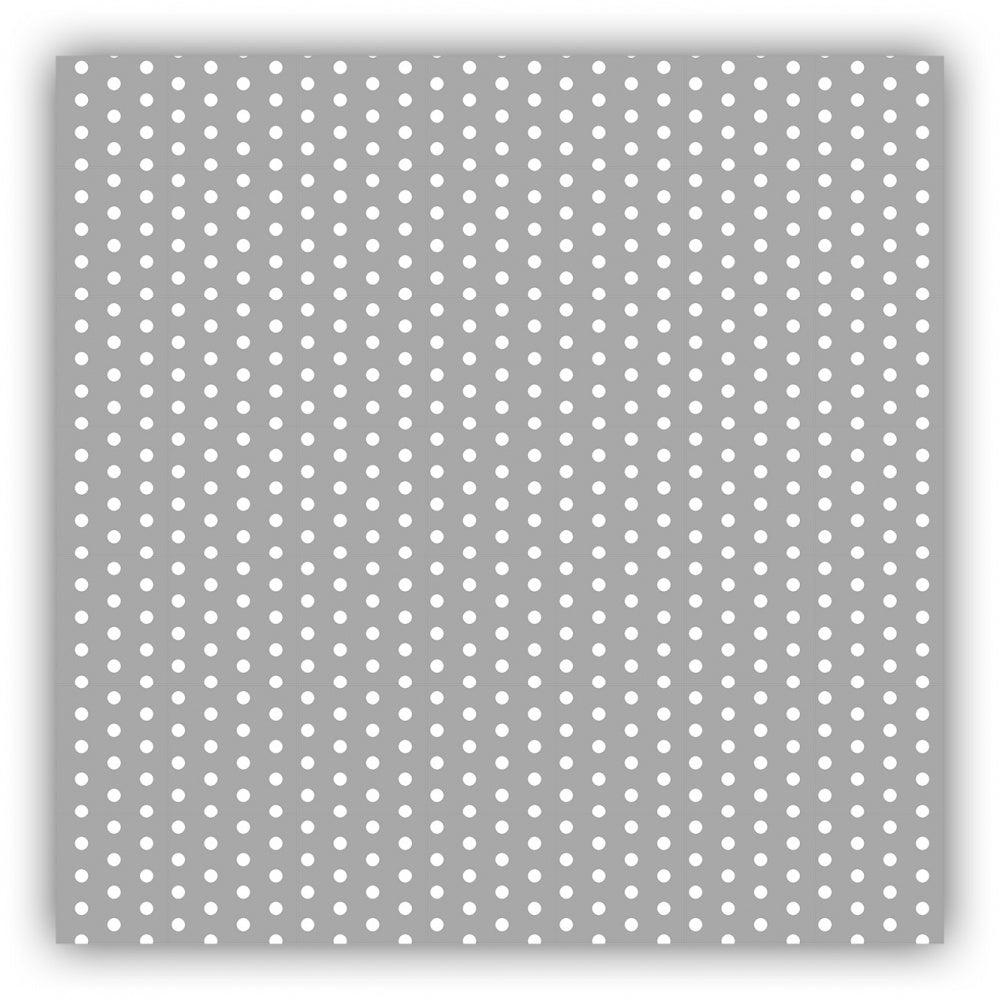 Kuli Muli Laufgittermatratze 100x100 cm Punkte grau