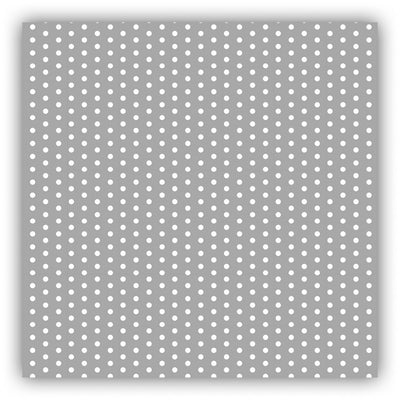 Kuli Muli Laufgittermatratze 100x100 cm Punkte grau