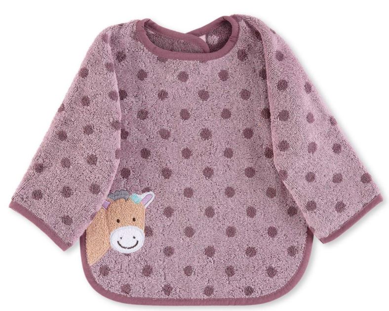 Sterntaler Ärmellätzchen Pony Pauline in Flieder
