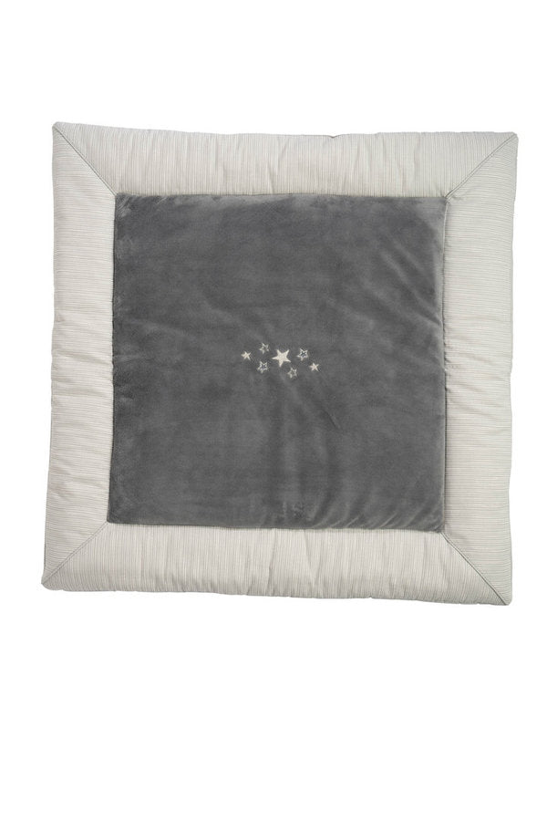 BeBe´s Collection Krabbeldecke Sternchen grau