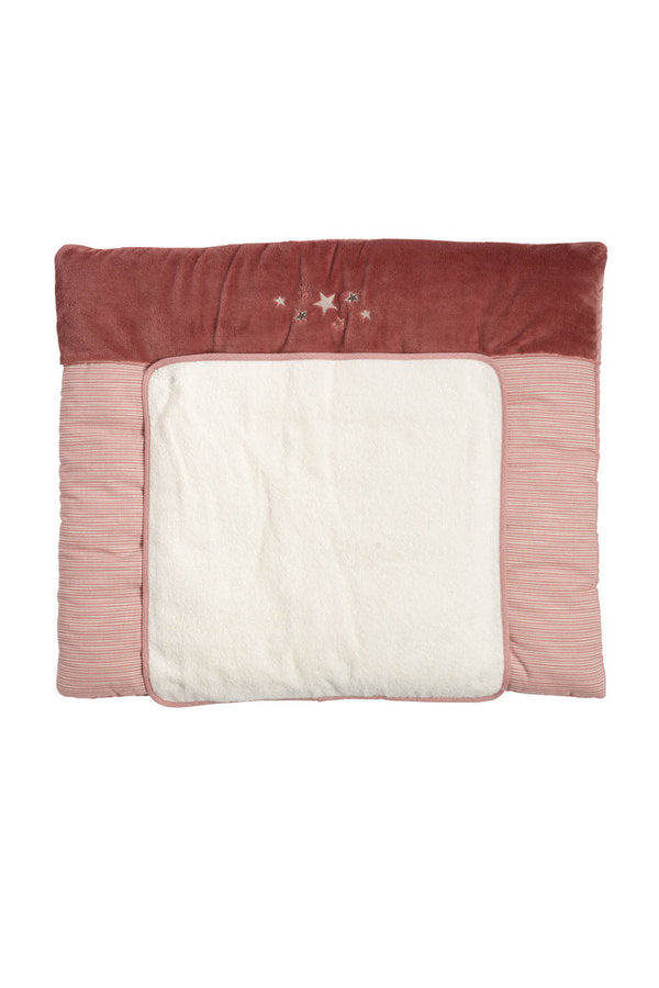 BeBe´s Collection Wickelunterlage gross ca. 85x70 cm - Sternchen terra