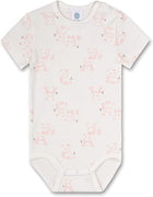 Sanetta Body kurzarm  Off-White