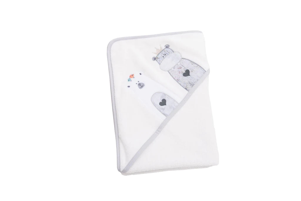 Bebe's Collection Kapuzenbadetuch Odi & Bodi 80x80