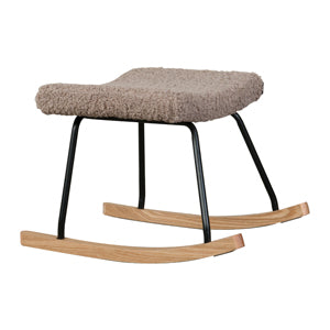 Quax Hocker for Rocking de Luxe (Schaukelstuhl) stone