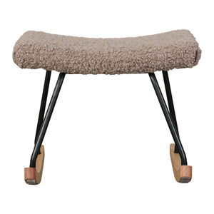 Quax Hocker for Rocking de Luxe (Schaukelstuhl) stone