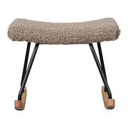 Quax Hocker for Rocking de Luxe (Schaukelstuhl) stone