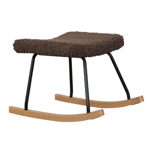Quax Hocker for Rocking de Luxe (Schaukelstuhl) bison