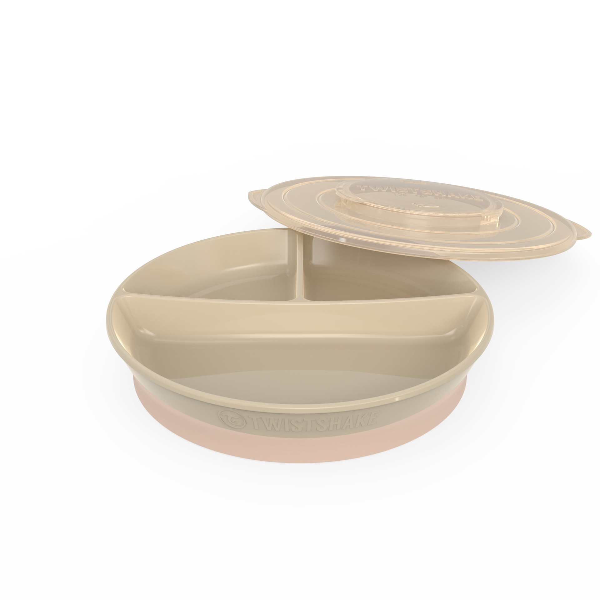 Twistshake Teller mit Unterteilung