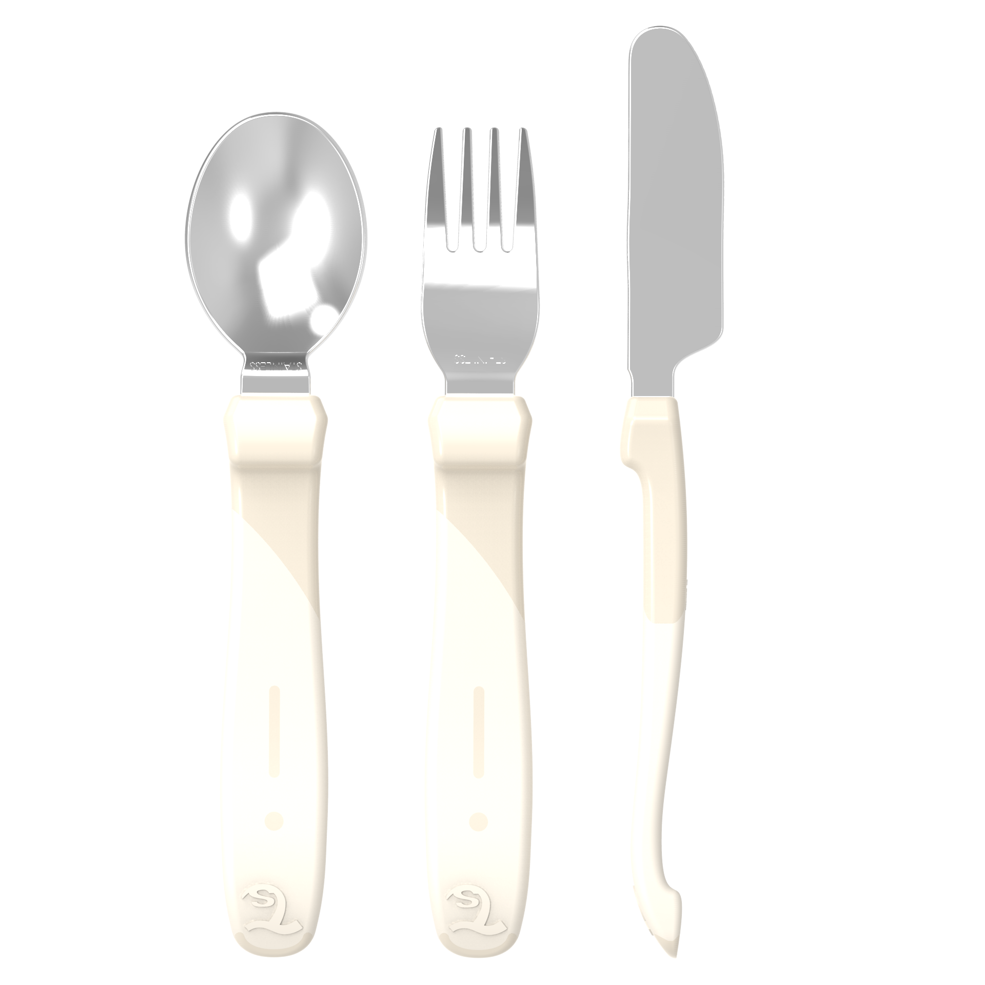 Twistshake Esslernbesteck aus rostfeiem Stahl