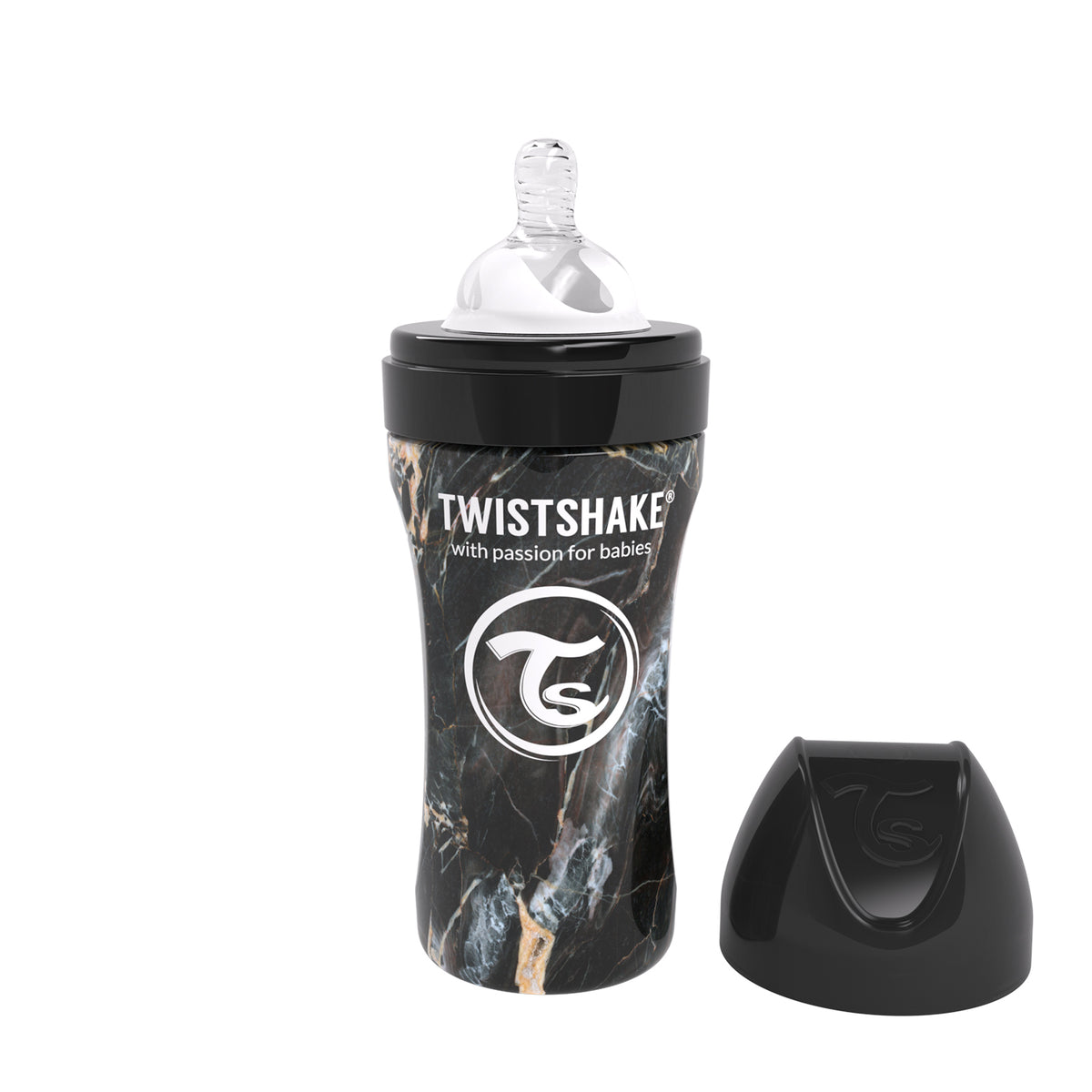 Twistshake Anti Colic Edelstahl Babyflasche