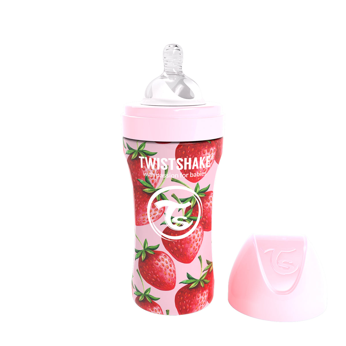 Twistshake Anti Colic Edelstahl Babyflasche