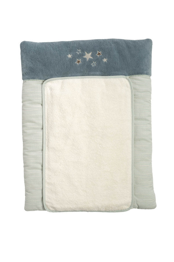 BeBe´s Collection Wickelunterlage klein ca. 55x70 cm Sternchen mint