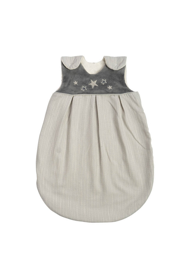 BeBe´s Collection Winter-Schlafsack Sternchen grau