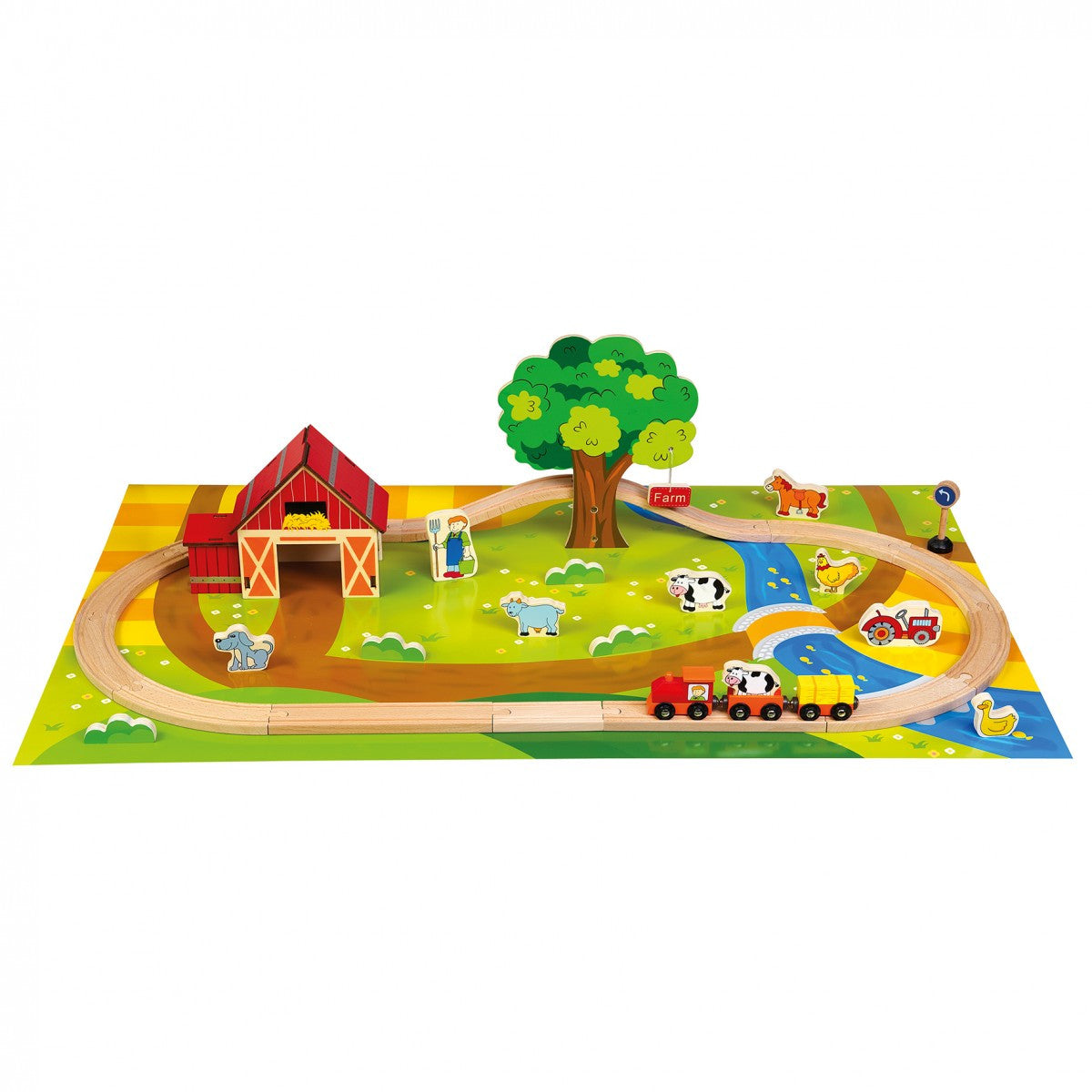 Holzeisenbahn - Landschaft