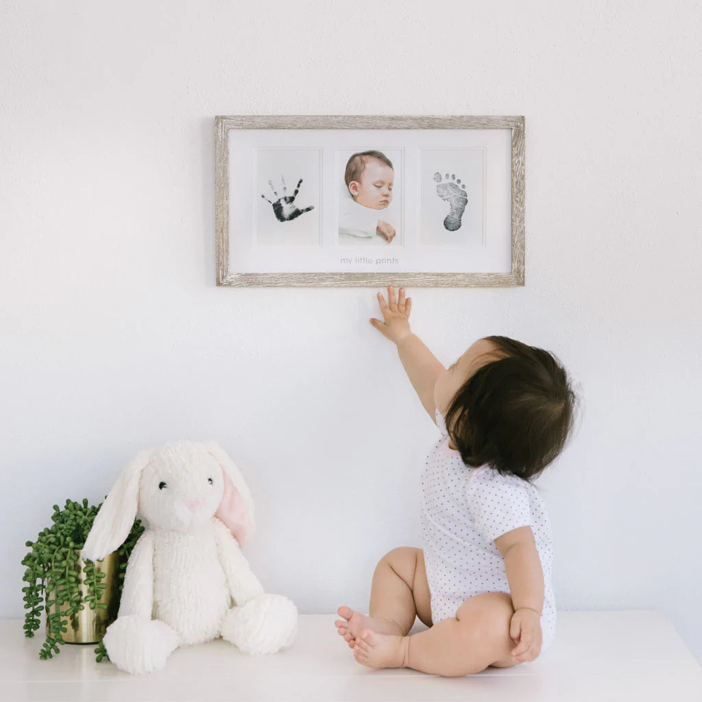Pearhead Babyprints rustikaler Rahmen