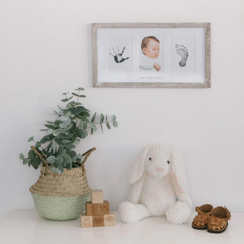 Pearhead Babyprints rustikaler Rahmen
