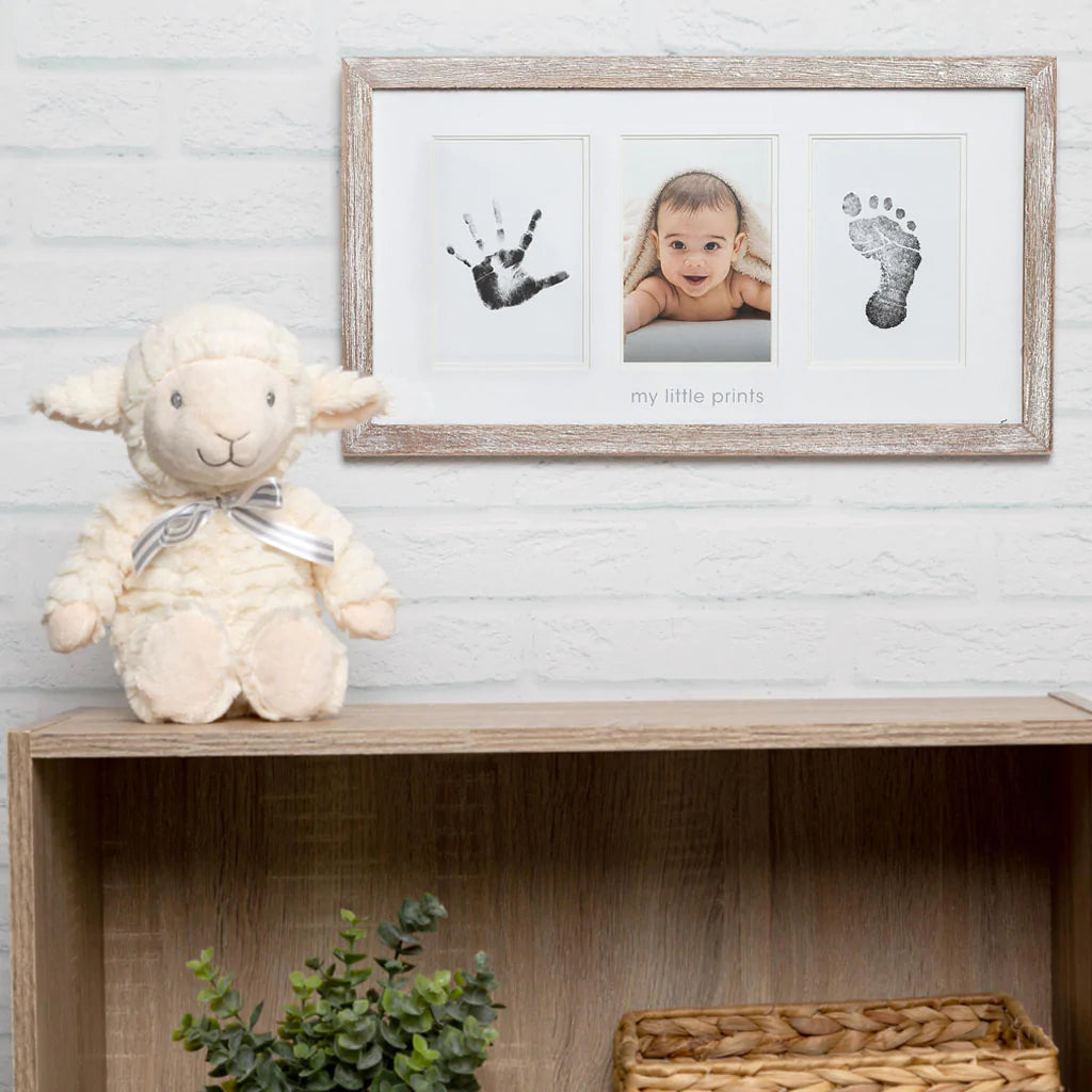 Pearhead Babyprints rustikaler Rahmen