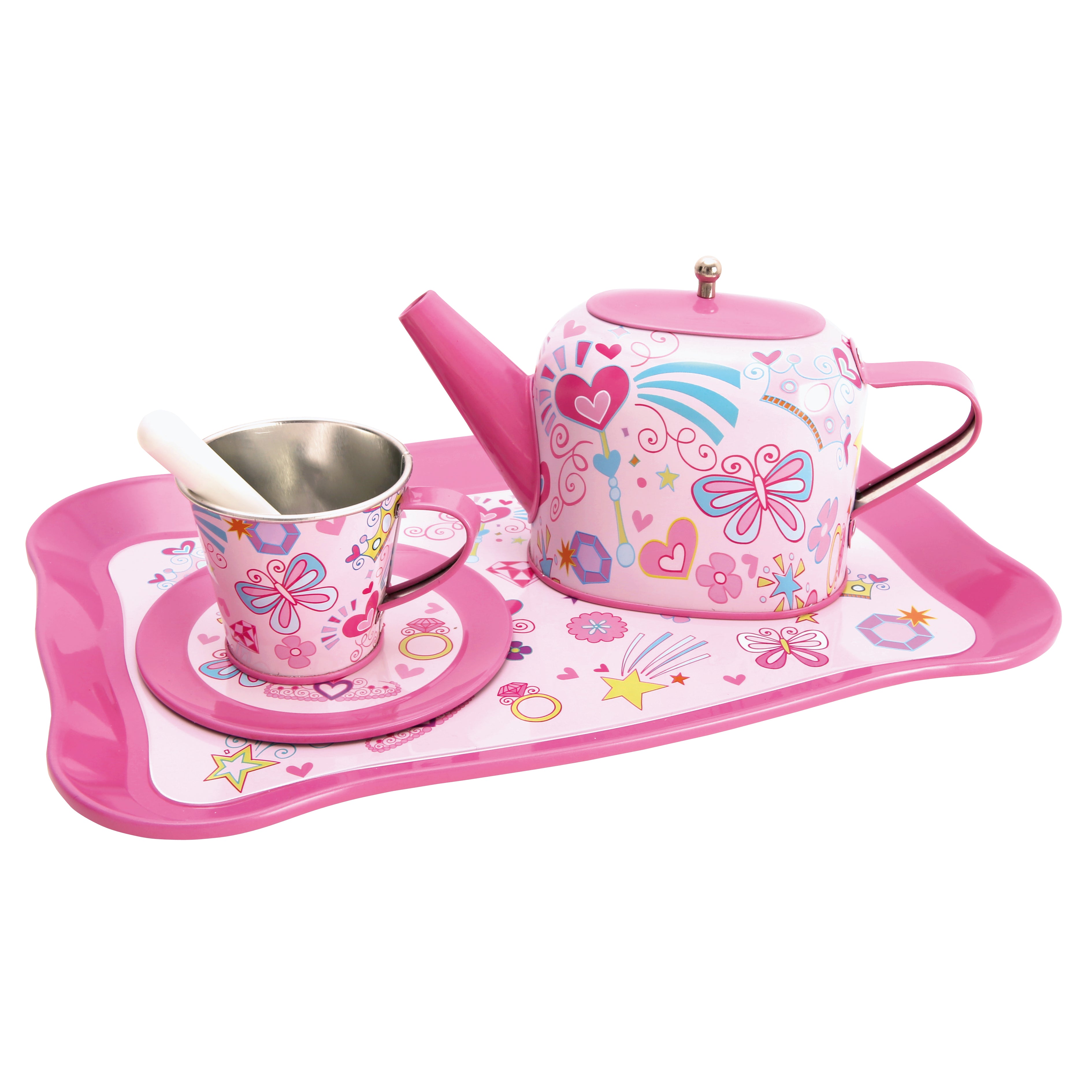 Bino Kinder-Tee-und Kuchenständer-Set