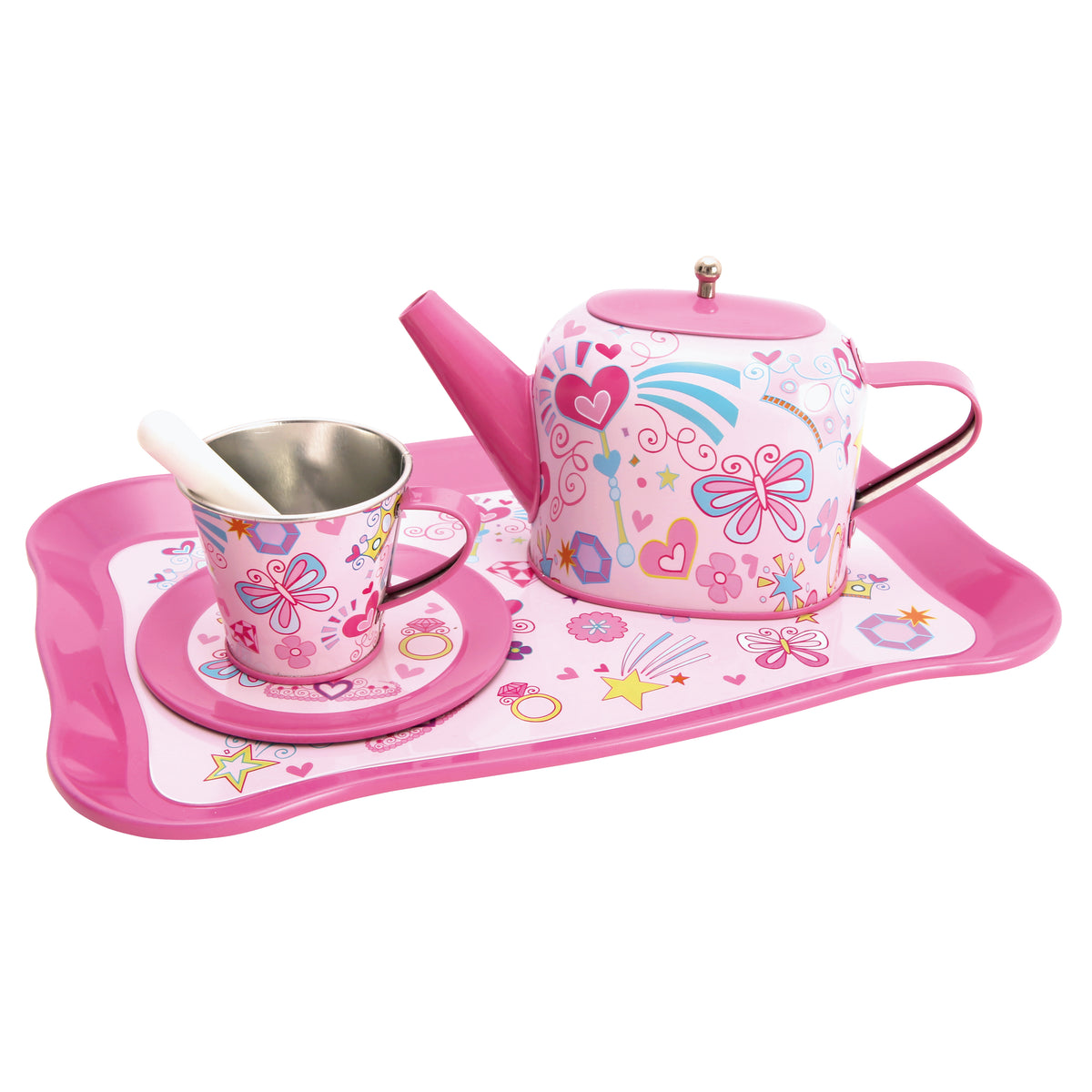 Bino Kinder-Tee-und Kuchenständer-Set