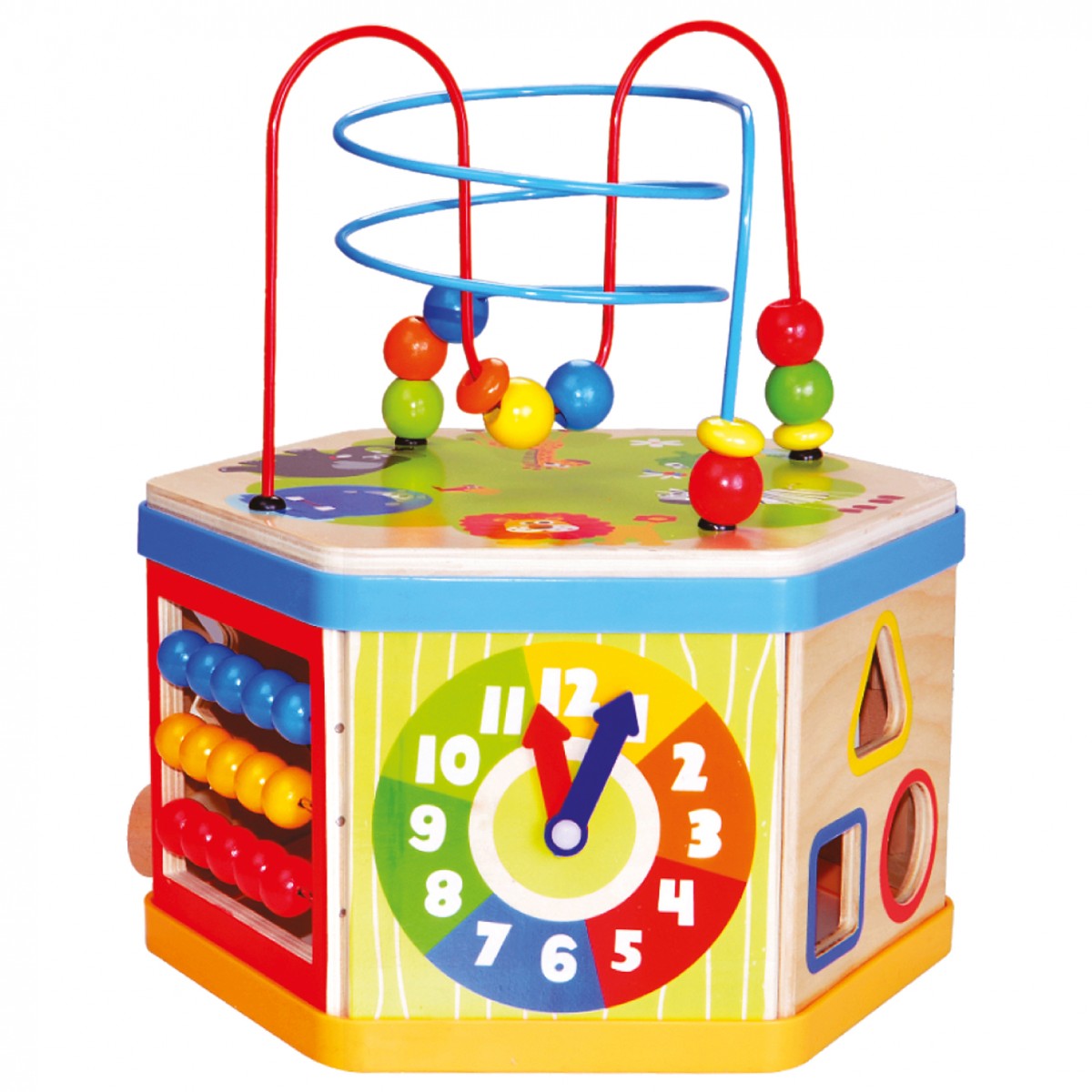 Bino Motorikwürfel 7in1