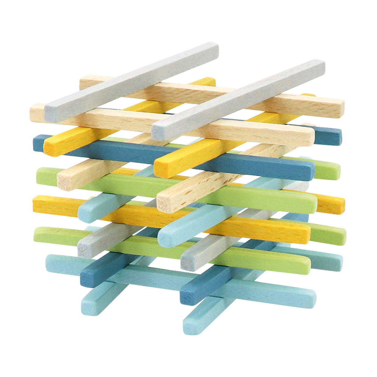 Bino Kinder-Krocket-Set aus Holz, Zirkus